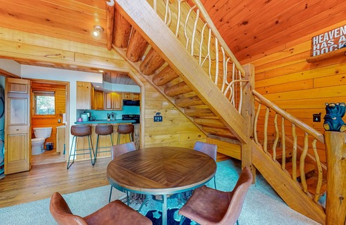 Lac du Flambeau House | Lake House on Little Crawling Stone Lake w/patio, docks, grill, firepit, & WIFI