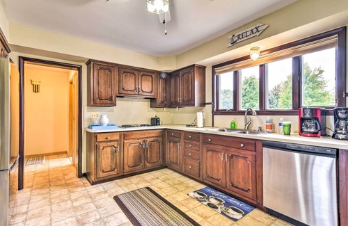 Burtchville House | Tranquil Lake Huron Retreat with Private Beach Access
