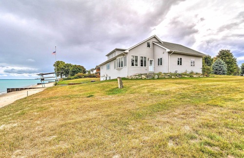 Burtchville House | Tranquil Lake Huron Retreat with Private Beach Access