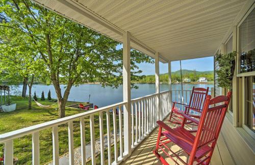 Lake Luzerne House | Riverside Retreat: Lake Luzerne Home with Private Beach