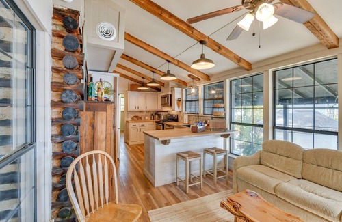 Smith Mountain Estates Cabin | Unforgettable Lake Martin Retreat with Beach & Boat Dock