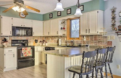 Tomahawk House | Lake Nokomis Escape: Dock & Beach Access Awaits You