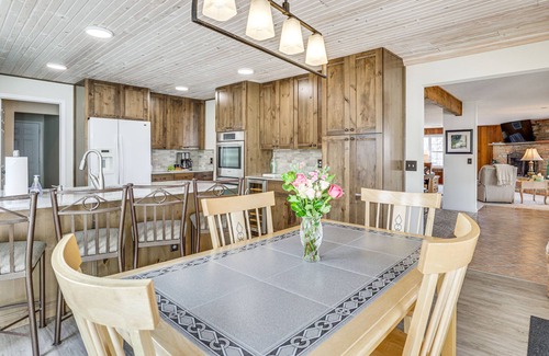 Roach House | Serene Lake of the Ozarks Haven with Decks and Kayaks