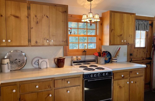 Freedom Cabin | Lake Ossipee Waterfront Cabin with Dock and Fire Pit