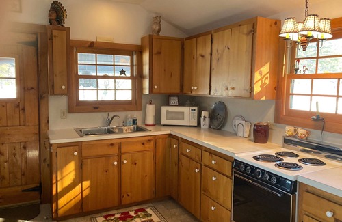 Freedom Cabin | Lake Ossipee Waterfront Cabin with Dock and Fire Pit