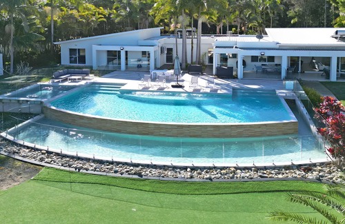 Dora Creek House | Waterfront Lake Palm Resort: Rated 10/10 with Private Pool
