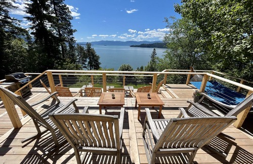 Sandpoint House | Unforgettable Lake Pend Oreille Retreat with Stunning Views