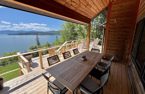 Sandpoint House | Unforgettable Lake Pend Oreille Retreat with Stunning Views