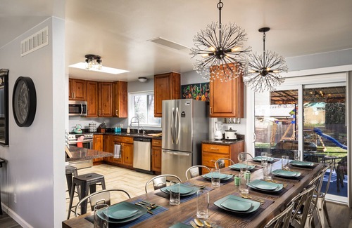 Northglenn House | Family-Friendly Retreat with Hot Tub, Arcade & Fire Pit