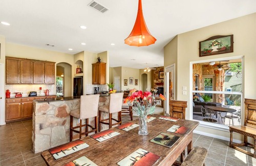 Oatmeal House | Beautiful Lake Travis Home with Dock, Grill & Pool Access