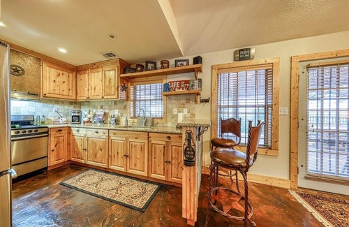 Oatmeal House | Lake Travis Waterfront Retreat with Resort Pool & Scenic Views