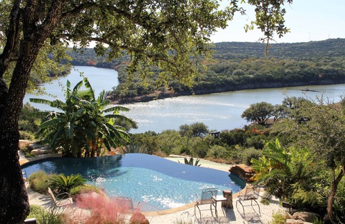 Oatmeal House | Lake Travis Waterfront Retreat with Resort Pool & Scenic Views