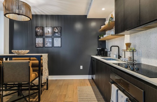 East Cesar Chavez Condo | Lake View 23rd Fl Luxury Condo with Private Balcony & Rooftop Pool
