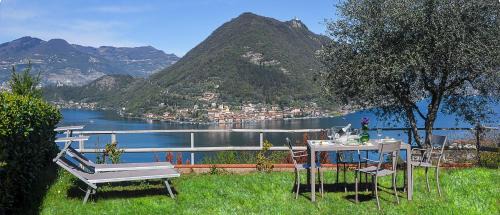 Sulzano Apartment | Relaxing Lake View 30: Family-Friendly with Pool Access