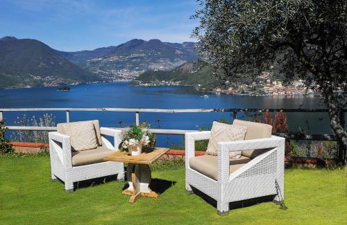 Sulzano Apartment | Relaxing Lake View 30: Family-Friendly with Pool Access