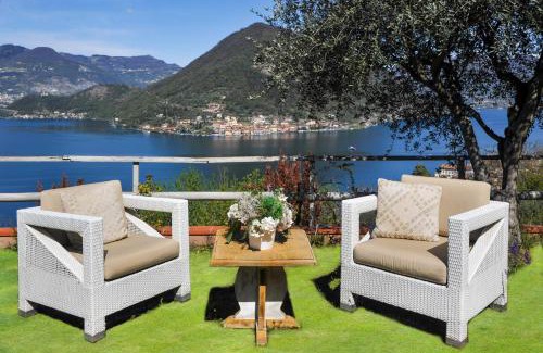 Sulzano Apartment | Relaxing Lake View 30: Family-Friendly with Pool Access