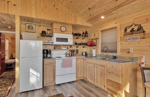 White County Cabin | Pet-Friendly Lake View Adventure Cabin at Bear Bluff Retreat