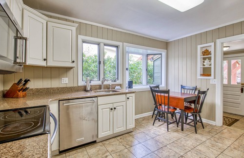 Lake Junaluska House | Charming Lake-View Home with Pool & Two Full Kitchens