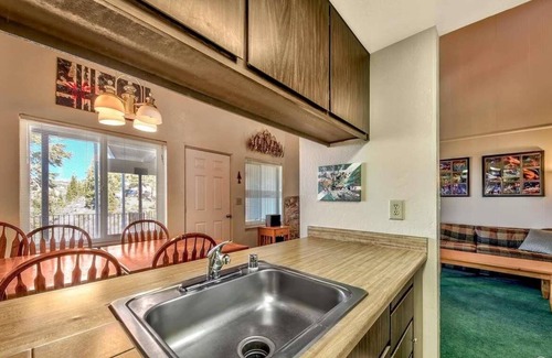 Tahoe Village Condo | Beautiful Lake View Upper Unit near Ski Lifts and Amenities