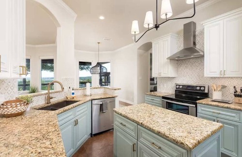 Fischer House | Lake Views | Fire Pit | Patio | Pet Friendly