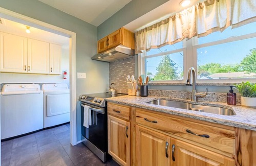 Alpena House | Lake Views | King Bed | Fenced