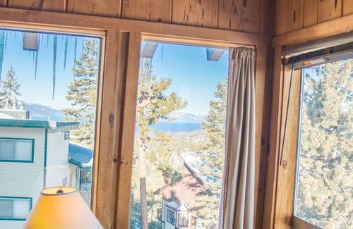 Tahoe Village Condo | Scenic Lake Views & Ski Access at Heavenly Mountain