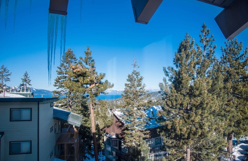 Tahoe Village Condo | Scenic Lake Views & Ski Access at Heavenly Mountain