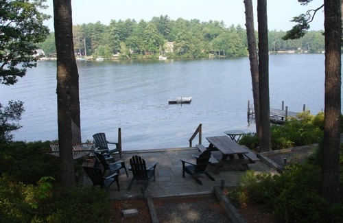 Moultonborough House | Perfect Lakefront Retreat at Lake Winnipesaukee with Beach