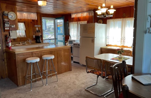 Harrison Cottage | Pet-Friendly Lakefront Cottage with Private Sandy Beach