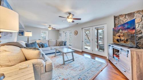 Moneta House | Lakefront 3BR with Dock, Fire Pit, Lawn Games, and Game Room
