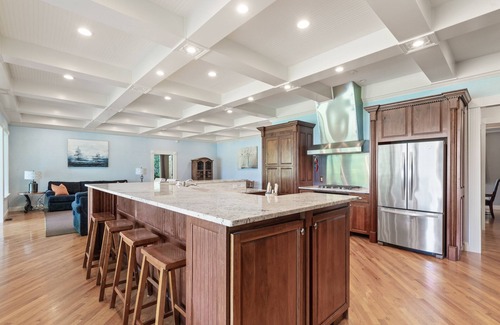 Greensboro House | Scenic Lakefront Retreat with Spa and Family-Friendly Fun