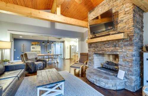 Butler House | Top-Rated Lakefront Butler Home with Hot Tub & Dock