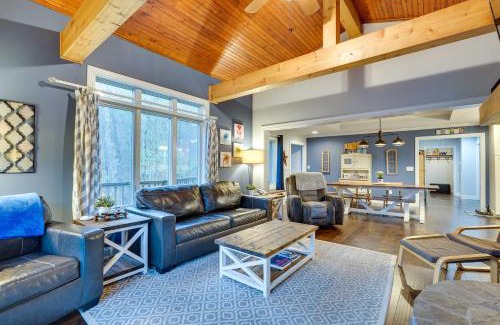 Butler House | Top-Rated Lakefront Butler Home with Hot Tub & Dock