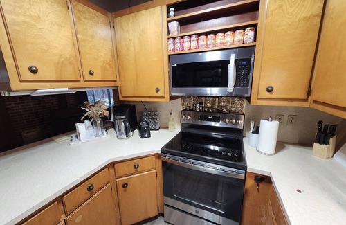 Douglas County Cabin | Lakefront Cabin Retreat with Breakfast and Pet-Friendly Perks