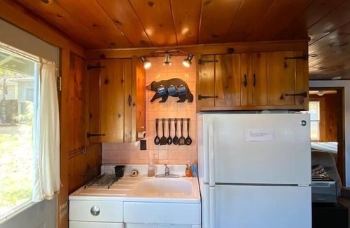Alden Cabin | Serene Lakefront Cabin at Northaire Resort - Pet Friendly
