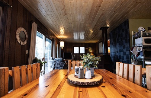 Fifty Lakes Cabin | Scenic Bluff View of Mitchell Lake with Family-Friendly Amenities