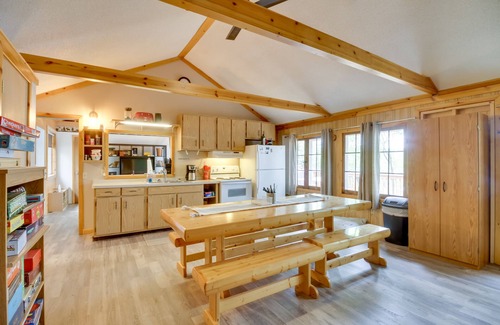 Backus Cabin | Inviting Lakefront Cabin with Deck and Scenic Views