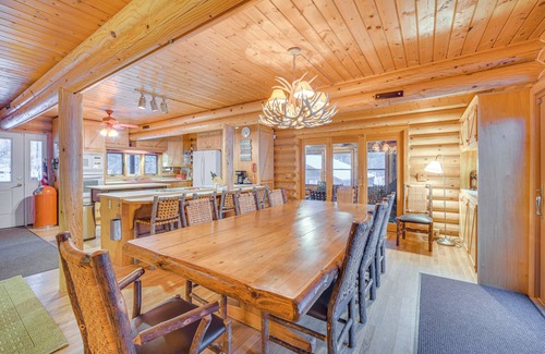 Webster Cabin | Lakefront Cabin w/Sauna & Dock in Webster!