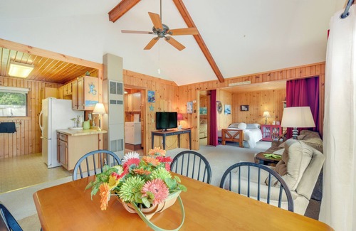Chetek Cabin | Lakefront Chetek Getaway with Private Dock & Spa Amenities!