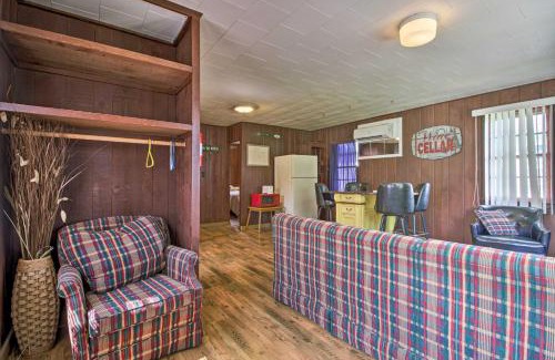 Dent House | Lakefront Dent Cabin: Pet-Friendly with Boat Rentals
