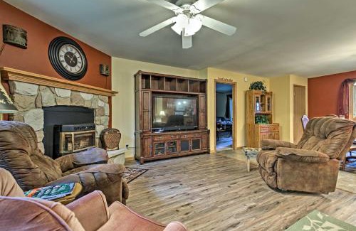 Conover House | Family Lakefront Retreat with Private Dock & Spa Amenities