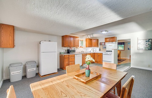 Rice Lake House | Family Lakefront Retreat with Private Dock & Spa Amenities