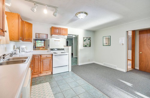 Rice Lake House | Family Lakefront Retreat with Private Dock & Spa Amenities