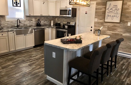 Barnstead House | Lakefront Retreat: Game Room, Kayaks & Firepit Fun