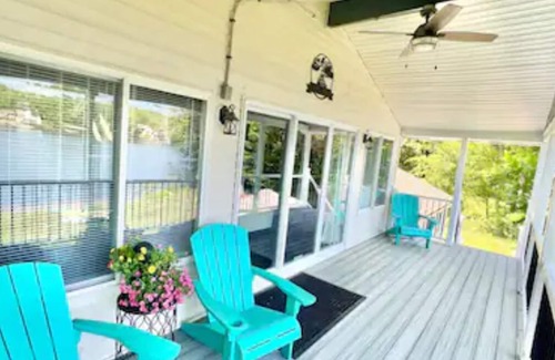 Barnstead House | Lakefront Escape with Game Room and Kayaks Await You