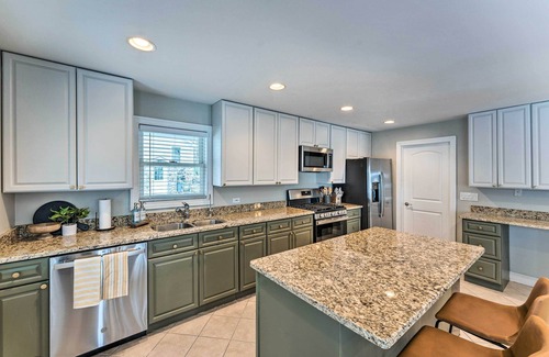 Powers Lake House | Guest Rated 10/10: Lakefront Home with Private Beach Access