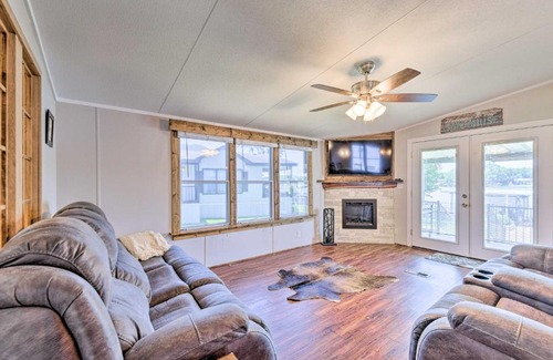 Granbury House | Scenic Lakefront Granbury Home with On-Site Boat Dock