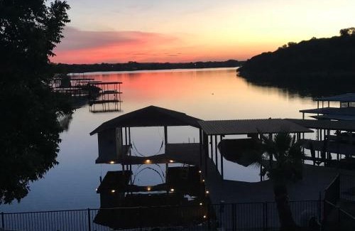Granbury House | Scenic Lakefront Granbury Home with Dock and Hot Tub