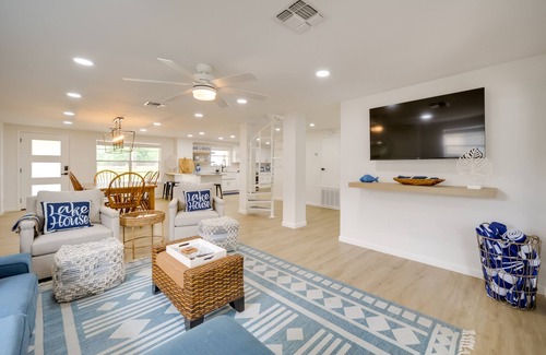 Granite Shoals House | Relaxing Lakefront Retreat in Granite Shoals with Canoe!