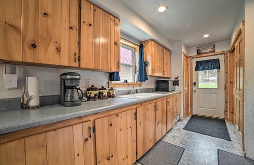 Hawks House | Lakefront Hawks Getaway: Fire Pit, Kayaks & Ocean Views